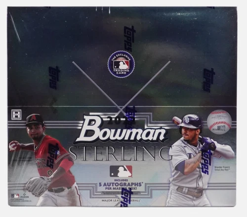 2022 Bowman Sterling Baseball New Sealed Hobby Box