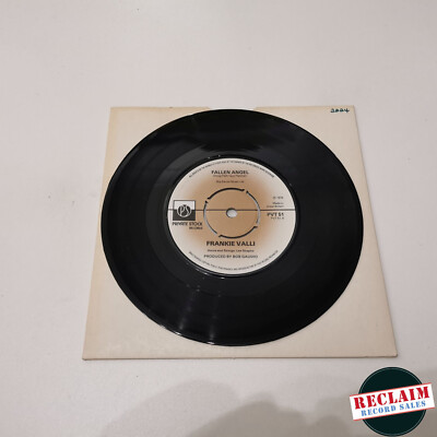 frankie valli fallen angel 7'' vinyl record very good condition