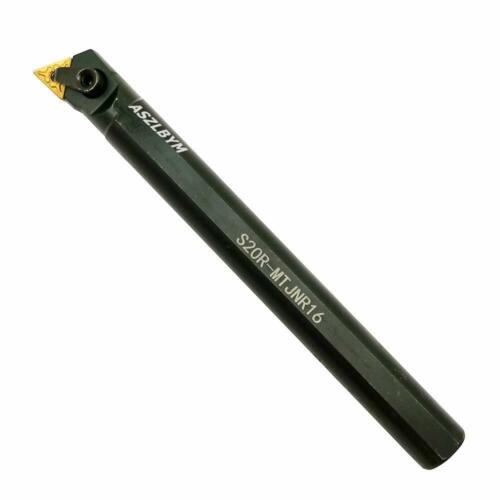 Soporte para herramienta de torneado de barra perforadora indexable de 3/4"" x 8"" S20R-MTJNR16 + inserto TNMG331 - Imagen 2 de 7