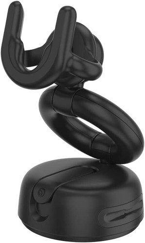 PopSockets - PopMount 2 - Tableau de bord et pare-brise pour bureau/voiture - Noir