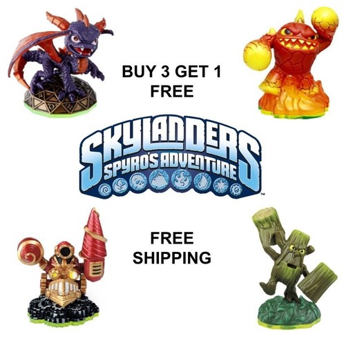 Skylanders Spyro's Adventure Figuren - KAUFEN SIE 3 ERHALTEN SIE 1 GRATIS - GRATIS USA VERSAND