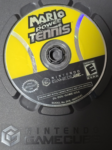 Mario Power Tennis (Nintendo GameCube, 2004) CIB con manuale spedizione gratuita - Foto 4 di 5