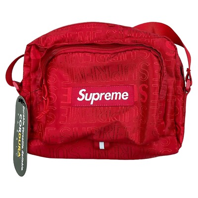 Supreme SS19 Shoulder Messenger Bag Red | eBay