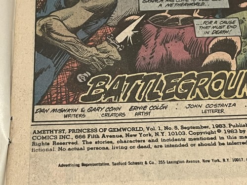 DC Comics Amethyst Princess of Gemworld Maxi Series #5 Of 12 Comic Book 1983 - Picture 10 of 12