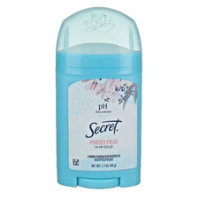  4-Pack Secret Original Solid Antiperspirant Deodorant, Powder Fresh, 1.7 oz