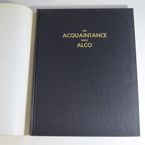 An Acquaintance With ALCO - Robert Olmsted 1968 tapa dura - locomotora americana - Imagen 2 de 4