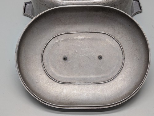 Vintage WagnerWare Sidney -0- Magnalite 8 qt Oval Roaster 4265-M - Picture 10 of 13