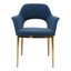 moes carmel dining chair in blue velvet ej-1035-45