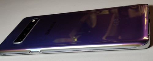 Samsung Galaxy S10 5G SM-G977B Prism Blue 256GB (Unlocked) Android 12 #238F - Picture 3 of 8