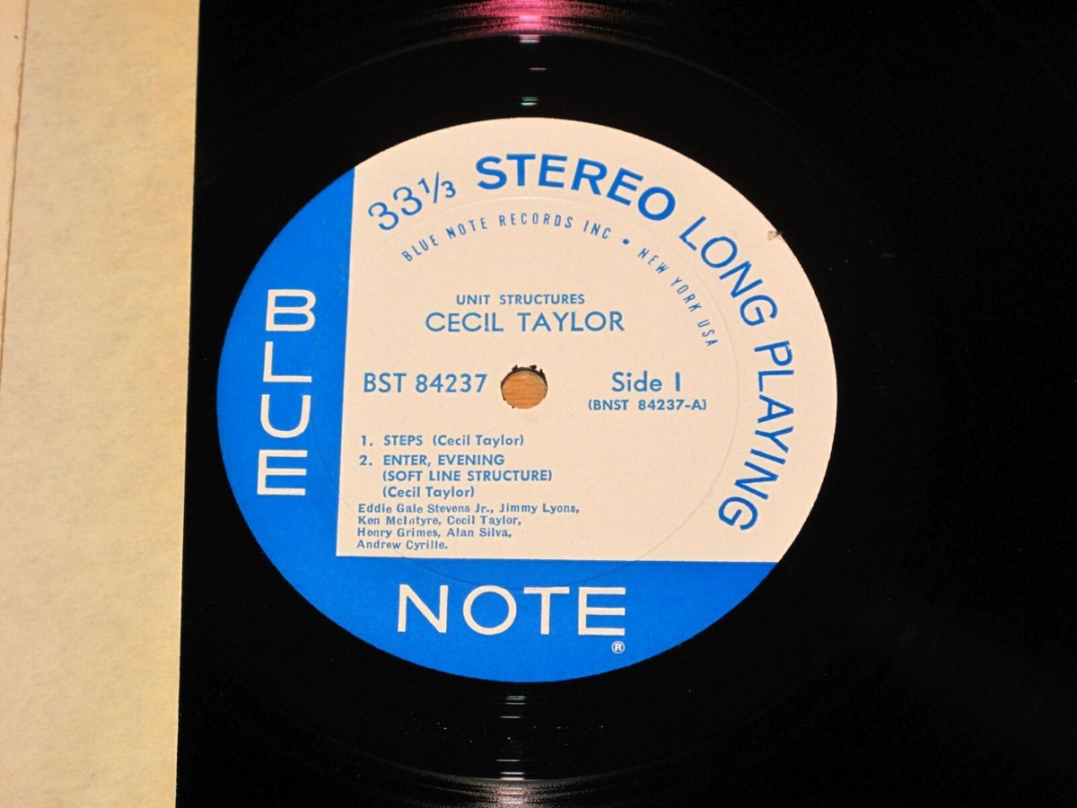 LP CECIL TAYLOR Unit Structures BST84237 BLUE NOTE US Vinyl