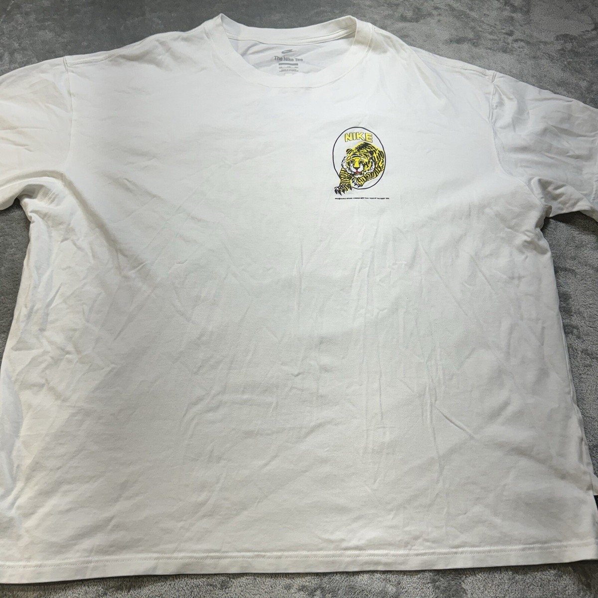 【新品未使用】CINCH TIGER TEE Girls Tiger Cinched Shoulder Top