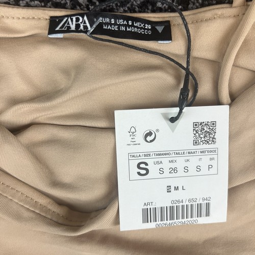 Zara Body Suit Small 0264/652 -all I Want In Life Is Pancakes- - Picture 6 of 7