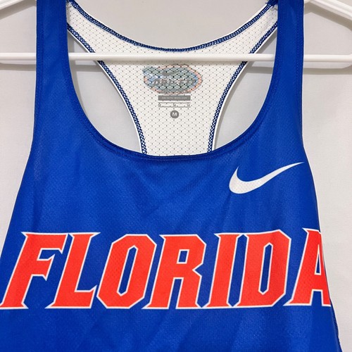 NWT NIKE Digital Race Day Florida Gators Womens Medium Running Tank 835984-493 - Picture 3 of 6