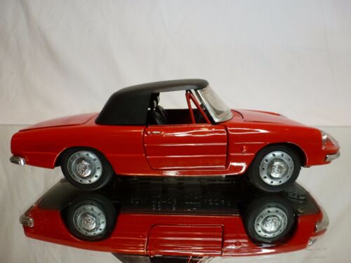 TOGI 9/68 ALFA ROMEO SPIDER + CLOSED TOP - RED 1:23 - GOOD CONDITION - 445 - Bild 10 von 11