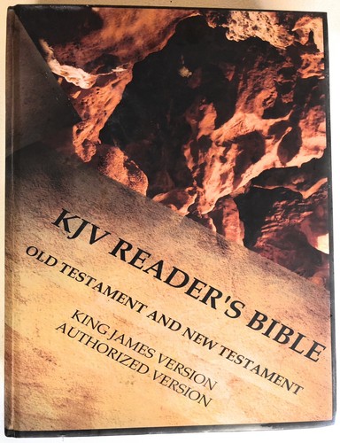 KJV Reader's Bible (Old Testament and New Testament) (2020 hc VG) - Picture 1 of 3
