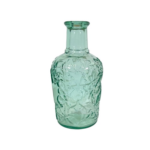 Sammlerstück Vintage Aqua / Hell Salbeigrün geprägte Ahornblätter - Bild 4 von 7