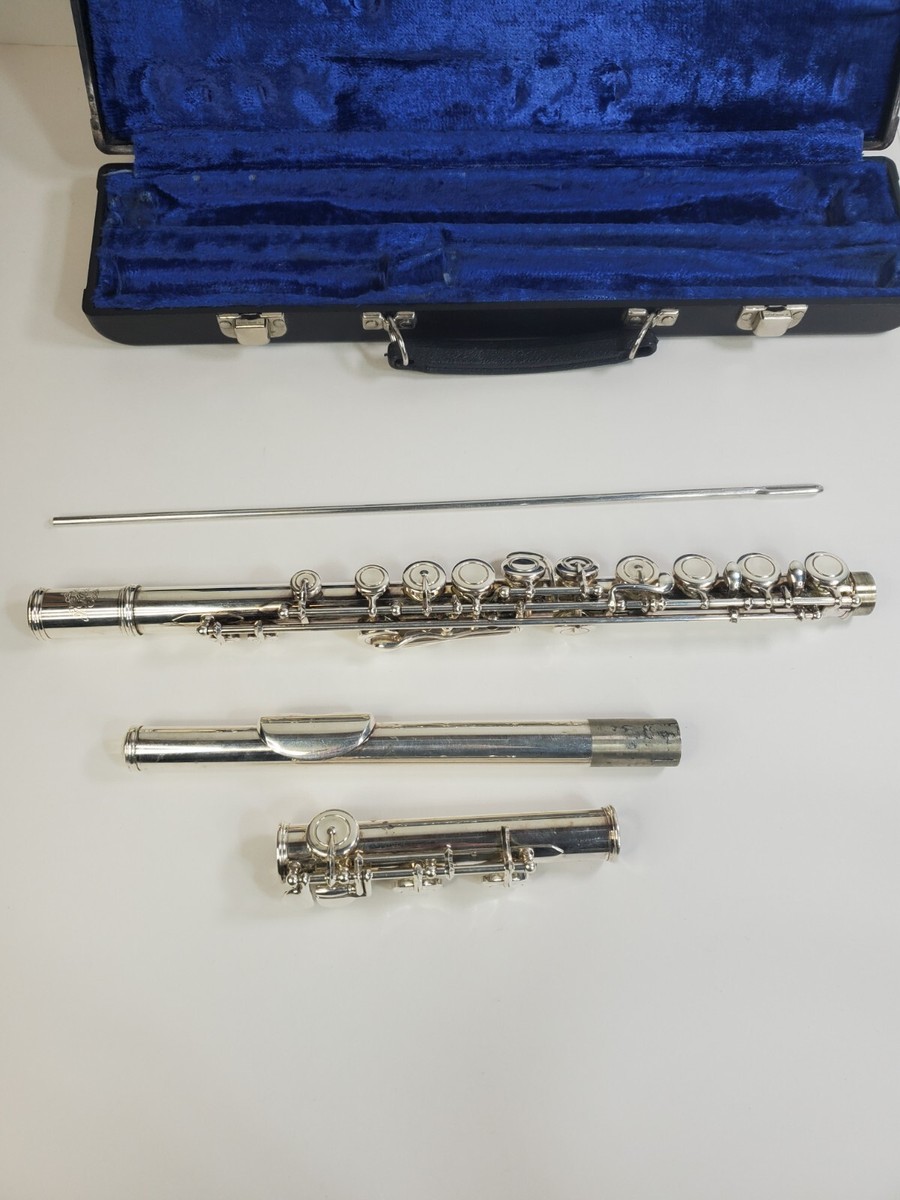 Silver Plated Flute J Michael with Case FL 400 SP PA0010