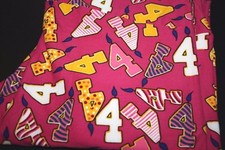 New Lularoe Limited Edition Leggings Number 4 size TC Preschool Teacher JJX -