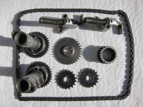 1993 BMW R1100 RS; One Lot of Two Camshafts and Misc. Timing Gear Parts as shown - Picture 1 of 8