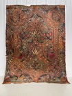 VERY RARE ANTIQUE SPANISH GORDOBA LEATHER WALL TILE ( 33 )