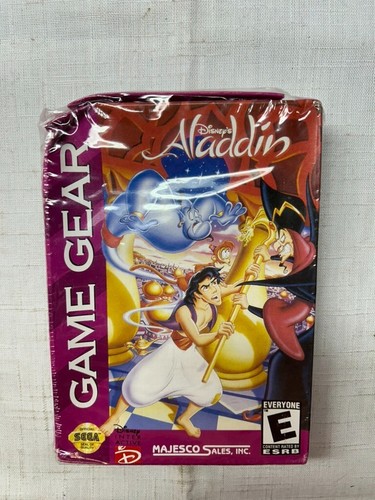 NEW Factory Sealed Disney's Aladdin Sega Game Gear - Sealed - Picture 1 of 14