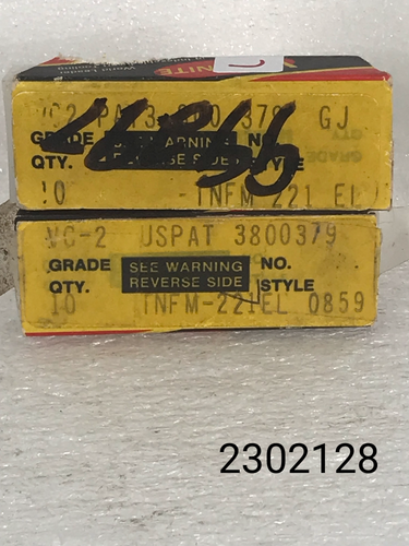 TNFM 221 EL VC2 New Lot of 14 Valenite Tungsten Carbide Inserts - Picture 2 of 6