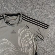 Adidas Predator Shirt Mens Small Gray Climali...