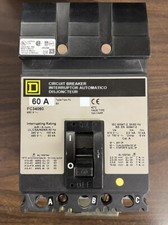 FC34060 Square D 60 Amp 480V 3 Pole I-Line Plug In Circuit Breaker New