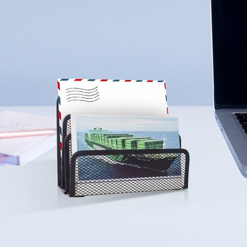 Desk Mail Organizer File Holder - Picture 5 of 9