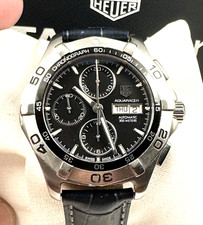 TAG Heuer Calibre 16 Chronograph Aquaracer Mens Watch Model CAF2010 Exc. Cond 9