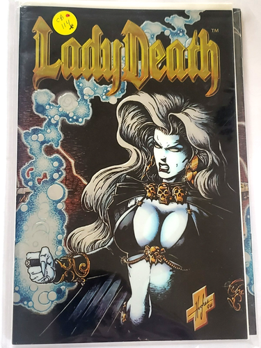 Lady Death II 1995 Between Heaven And Hell #1 CB#114 - Imagen 3 de 3