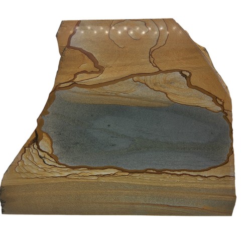 Picture Jasper, landscape, slab, cabbing rough, #R-6471 - Picture 1 of 11