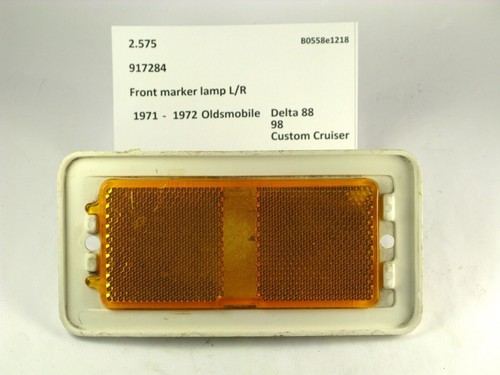 1971-1972 Oldsmobile Delta 88 NOS front marker lamp 917284 - Picture 2 of 3