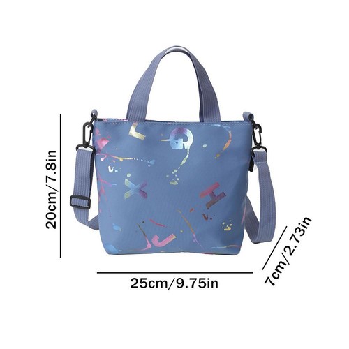 Large Capacity Shoulder Bag Carrying Shopping Bag Commuting Shoulder Tote D4P7 - Picture 13 of 26