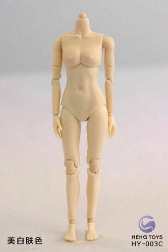 Modellino femminile flessibile 1/12 modello corpo per action figure ragazza 6" bambola - Foto 6 di 9