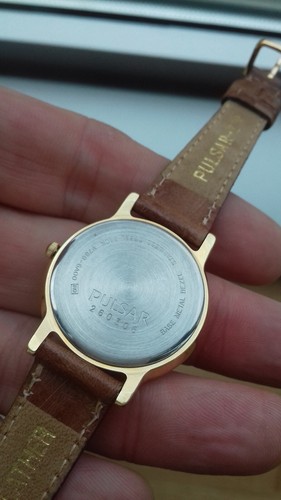 Pulsar Seiko PYA002 CALENDAR VINTAGE COLLECTION WATCH NOS UHR MONTRE FOND - Imagen 2 de 12