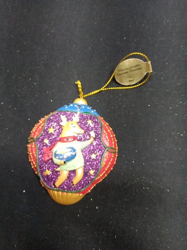Set Of 6 Vintage DANBURY MINT Delicious Delights Christmas Ornaments - Picture 8 of 13