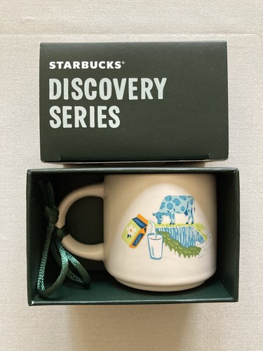 Starbucks NEW YORK Discovery Series Collectible ORNAMENT Expresso Mini Mug 2 oz - Picture 2 of 4