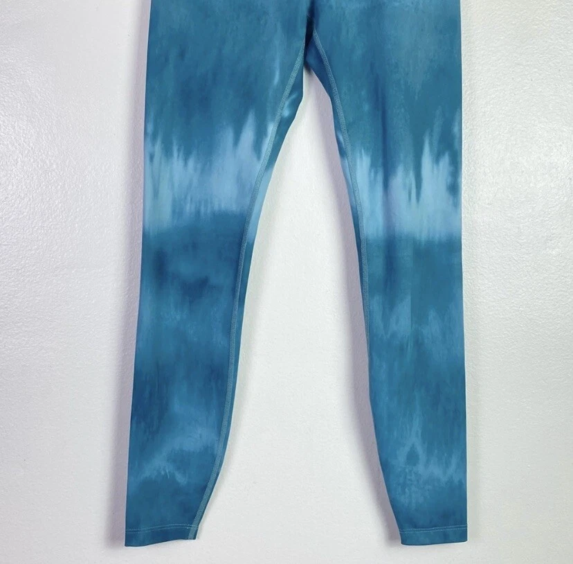 beyond-yoga olympus high-rise ankle cropped tie dye leggings