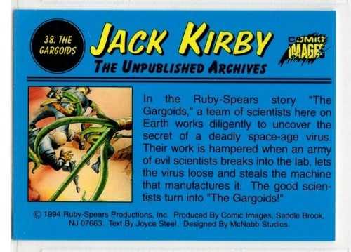 SCEGLI TU: JACK KIRBY / GLI ARCHIVI INEDITI Scheda @1994 - Foto 77 di 179
