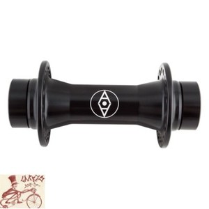 Odyssey Vandero Pro BMX Hub Front Black 36H 3//8/" Female Axle Sealed Bearing