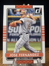 2015 Donruss #113 Jose Fernandez   Miami Marlins