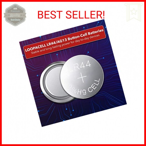 100 Pack LOOPACELL LR44 AG13 357 L1154 A76 Button-Cell Batteries - Picture 2 of 2