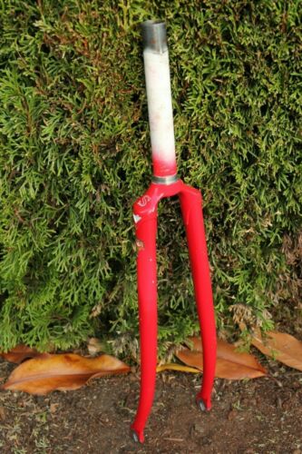 Sannino Pista Columbus Steel Track Fork - 700c, 1" Threaded, 169mm Steertube - Picture 10 of 12