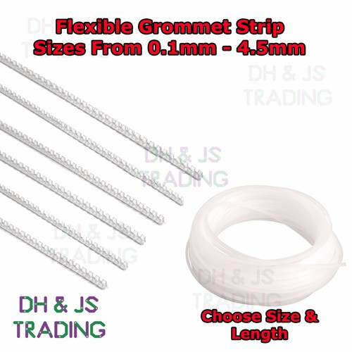 Flexible Grommet Strip Panel Serrated Edging Protection Electrical Cable Run - Picture 2 of 2