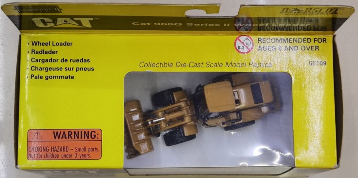 Norscot 1/87 Cat 966G Series II Wheel Loader Diecast Model