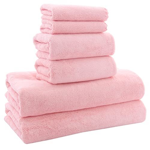 MOONQUEEN Ultra Soft Towel Set - Quick Drying - 2 Bath Towels  Assorted Colors  - Picture 50 of 105