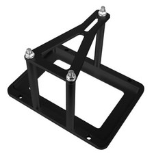 Universal Battery Tray Hold Down Trunk,Battery Relocation Box Billet Black