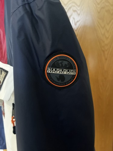 NAPAPIJRI RAINFOREST RIPSTOP ANORAK JACKET Size Uk Men’s Large - Picture 3 of 5