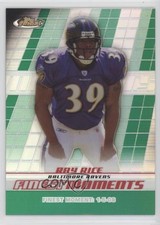 2008 Topps Finest Finest Moments Green Refractor /199 Ray Rice #FM-RR 0d0o